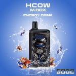 Hcow Steam Energy Drink Mbox 6000 Puffs