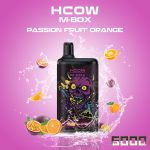 Hcow Steam Passion Fruit Orange Mbox 6000 Puffs